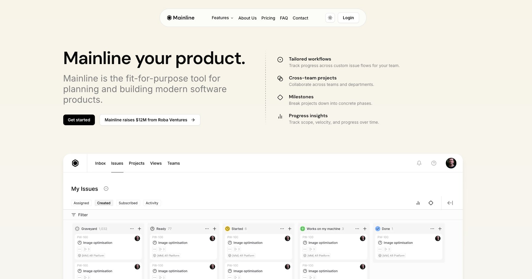 Mainline - Modern Next.js Template